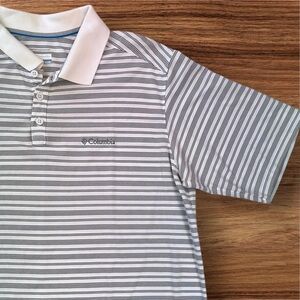 Columbia Men’s Omni Wick Striped Polo. XL.